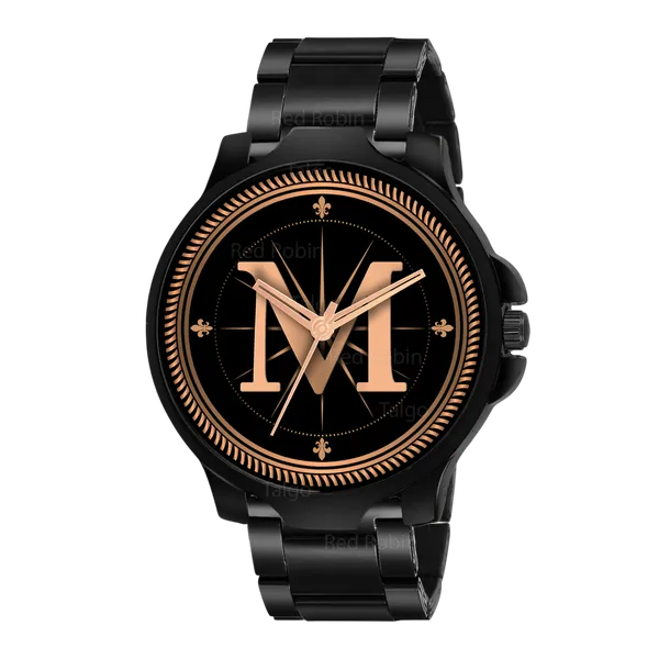 Sky_Mart_Analog_Round_Black_Dialbet_M_Design_Stylish_Black_Silicone_Strap_Classic_Design_Fancy_Wrist_Watch_For_Men_And_Boys