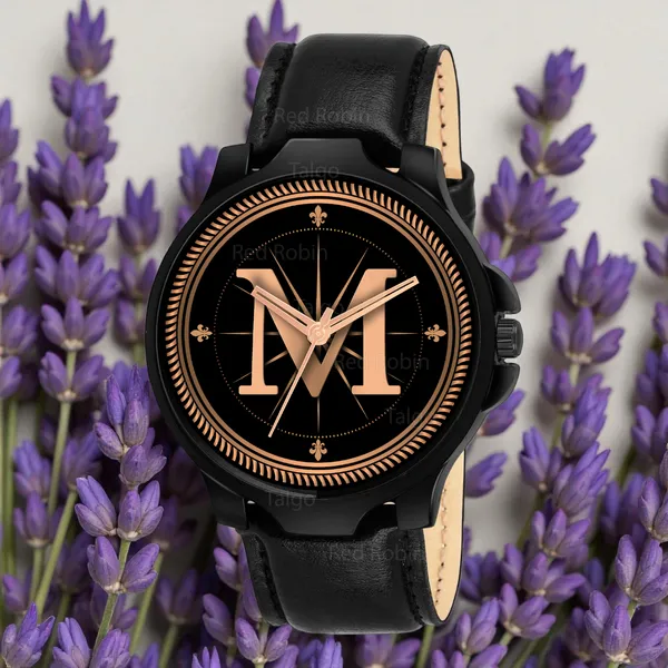 Sky_Mart_Analog_Round_Black_Dialbet_M_Design_Stylish_Black_Leather_Strap_Classic_Design_Fancy_Wrist_Watch_For_Men_And_Boys