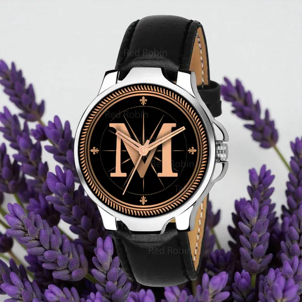 Sky_Mart_Analog_Round_Black_Dialbet_M_Design_Stylish_Black_Leather_Strap_Classic_Design_Fancy_Wrist_Watch_For_Men_And_Boys