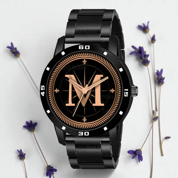 Sky_Mart_Analog_Round_Black_Dialbet_M_Design_Stylish_Black_Silicone_Strap_Classic_Design_Fancy_Wrist_Watch_For_Men_And_Boys