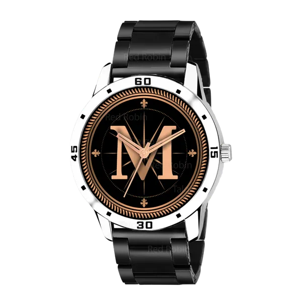 Sky_Mart_Analog_Round_Black_Dialbet_M_Design_Stylish_Black_Silicone_Strap_Classic_Design_Fancy_Wrist_Watch_For_Men_And_Boys