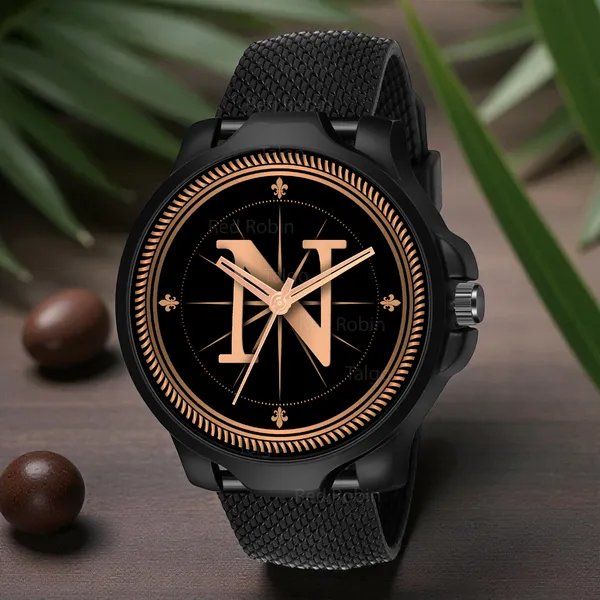 Sky_Mart_Analog_Round_Black_Dialbet_N_Design_Stylish_Black_Silicone_Strap_Classic_Design_Fancy_Wrist_Watch_For_Men_And_Boys