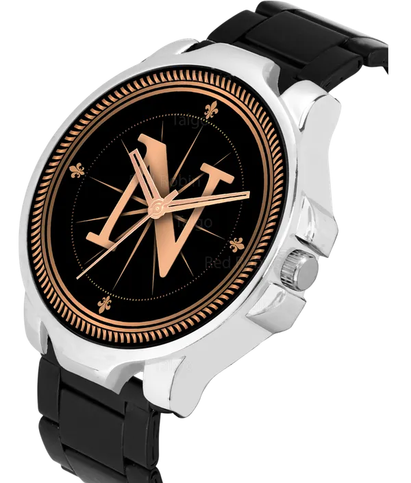 Sky_Mart_Analog_Round_Black_Dialbet_N_Design_Stylish_Black_Silicone_Strap_Classic_Design_Fancy_Wrist_Watch_For_Men_And_Boys