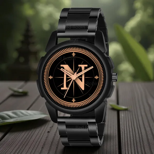 Sky_Mart_Analog_Round_Black_Dialbet_N_Design_Stylish_Black_Silicone_Strap_Classic_Design_Fancy_Wrist_Watch_For_Men_And_Boys