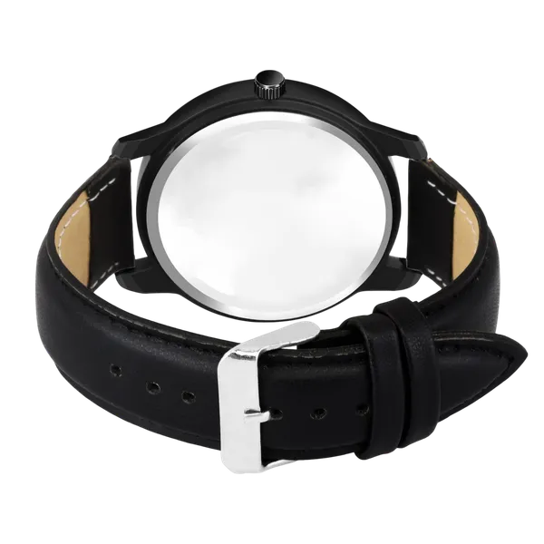 Sky_Mart_Analog_Round_Black_Dialbet_P_Design_Stylish_Black_Leather_Strap_Classic_Design_Fancy_Wrist_Watch_For_Men_And_Boys