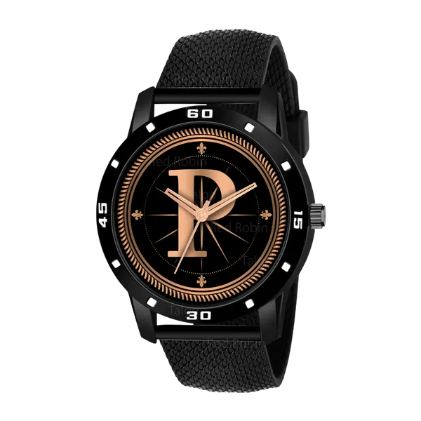 Sky_Mart_Analog_Round_Black_Dialbet_P_Design_Stylish_Black_Silicone_Strap_Classic_Design_Fancy_Wrist_Watch_For_Men_And_Boys