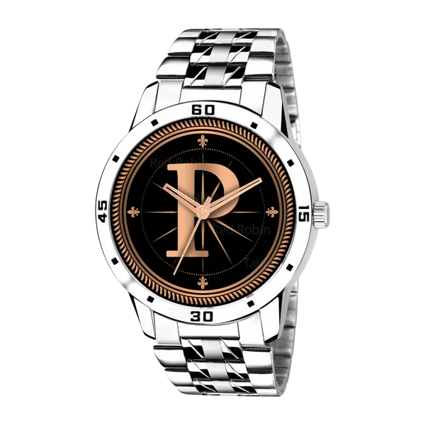 Sky_Mart_Analog_Round_Black_Dialbet_P_Design_Stylish_Silver_Stainless_Steel_Strap_Classic_Design_Fancy_Wrist_Watch_For_Men_And_Boys