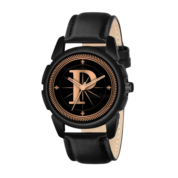 Sky_Mart_Analog_Round_Black_Dialbet_P_Design_Stylish_Black_Leather_Strap_Classic_Design_Fancy_Wrist_Watch_For_Men_And_Boys