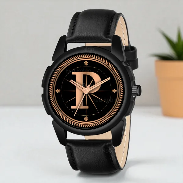 Sky_Mart_Analog_Round_Black_Dialbet_P_Design_Stylish_Black_Leather_Strap_Classic_Design_Fancy_Wrist_Watch_For_Men_And_Boys
