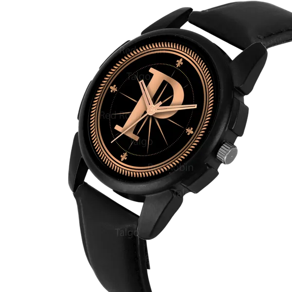 Sky_Mart_Analog_Round_Black_Dialbet_P_Design_Stylish_Black_Leather_Strap_Classic_Design_Fancy_Wrist_Watch_For_Men_And_Boys