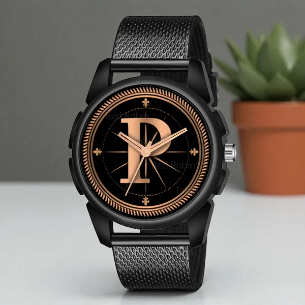Sky_Mart_Analog_Round_Black_Dialbet_P_Design_Stylish_Black_Silicone_Strap_Classic_Design_Fancy_Wrist_Watch_For_Men_And_Boys