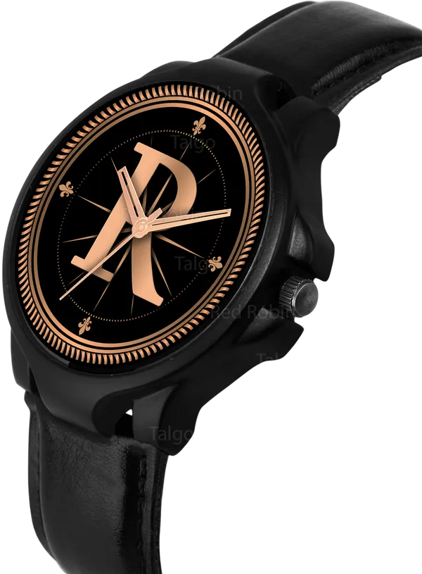 Sky_Mart_Analog_Round_Black_Dialbet_R_Design_Stylish_Black_Leather_Strap_Classic_Design_Fancy_Wrist_Watch_For_Men_And_Boys