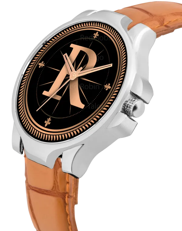 Sky_Mart_Analog_Round_Black_Dialbet_R_Design_Stylish_Beige_Leather_Strap_Classic_Design_Fancy_Wrist_Watch_For_Men_And_Boys