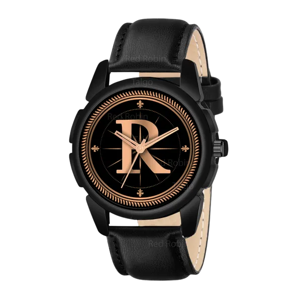 Sky_Mart_Analog_Round_Black_Dialbet_R_Design_Stylish_Black_Leather_Strap_Classic_Design_Fancy_Wrist_Watch_For_Men_And_Boys