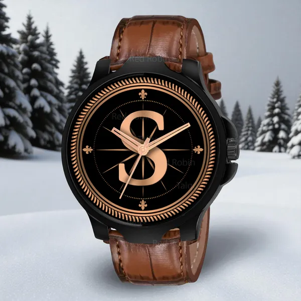 Sky_Mart_Analog_Round_Black_Dialbet_S_Design_Stylish_Brown_Leather_Strap_Classic_Design_Fancy_Wrist_Watch_For_Men_And_Boys