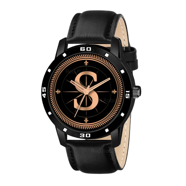 Sky_Mart_Analog_Round_Black_Dialbet_S_Design_Stylish_Black_Leather_Strap_Classic_Design_Fancy_Wrist_Watch_For_Men_And_Boys