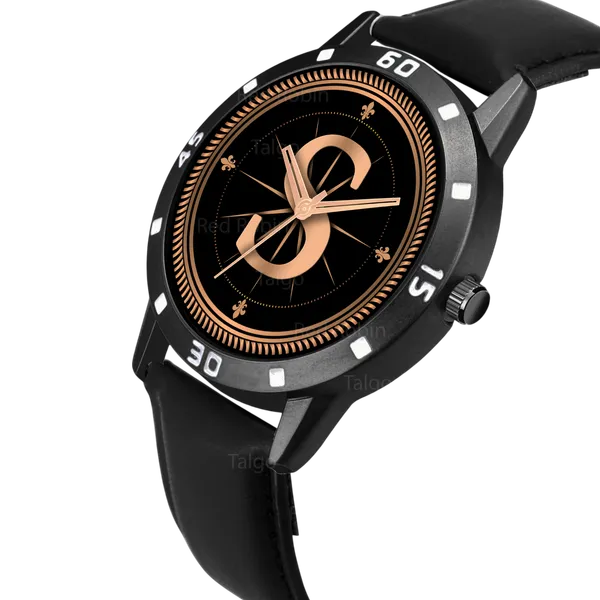 Sky_Mart_Analog_Round_Black_Dialbet_S_Design_Stylish_Black_Leather_Strap_Classic_Design_Fancy_Wrist_Watch_For_Men_And_Boys