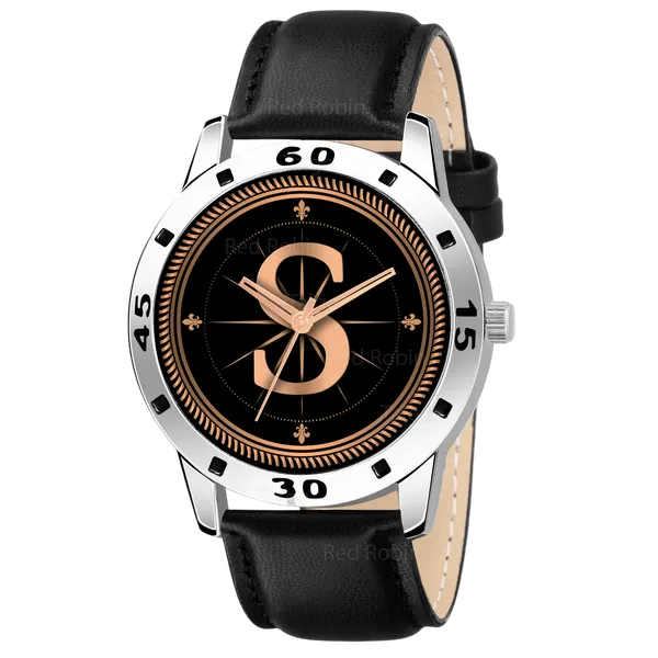 Sky_Mart_Analog_Round_Black_Dialbet_S_Design_Stylish_Black_Leather_Strap_Classic_Design_Fancy_Wrist_Watch_For_Men_And_Boys