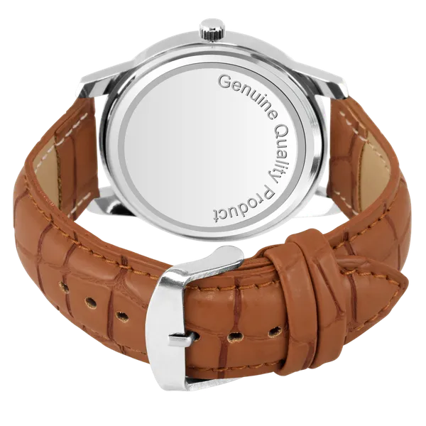 Sky_Mart_Analog_Round_Black_Dialbet_S_Design_Stylish_Beige_Leather_Strap_Classic_Design_Fancy_Wrist_Watch_For_Men_And_Boys