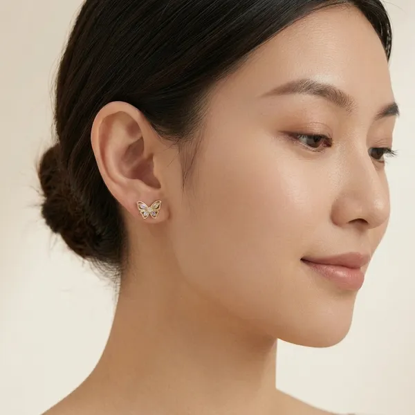 Gold_Alloy_Butterfly_Stud_Earrings_For_Women
