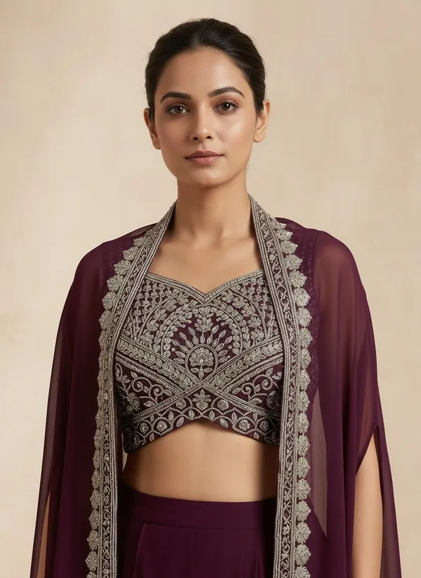 Purple_Embroidered_Flared_Ethnic_Set_for_Women