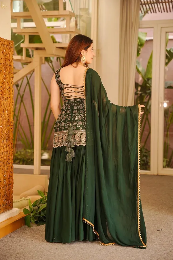 Green_Ethnic_Kurta_palazzo_and_dupatta_Set_for_women
