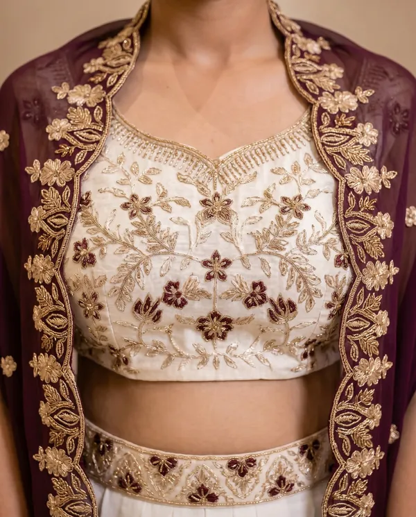 Purple_And_White_Embroidered_Lehenga_Choli_Set_for_Women