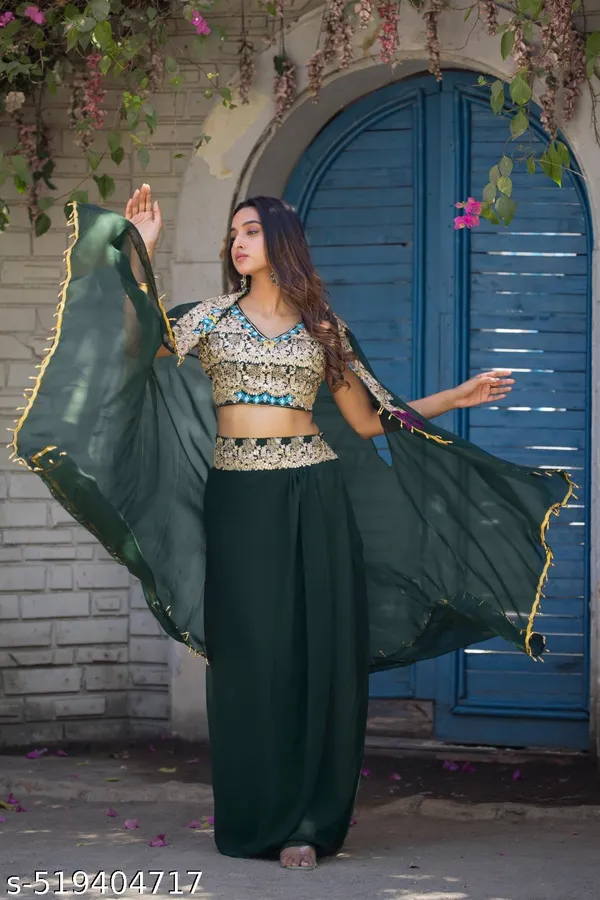 Green_Embroidered_Lehenga_Choli_for_Women