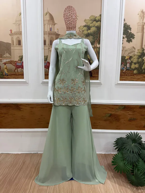 Mint_Green_Embroidered_Kurti_Plazo_Dupatta_Set_for_Women