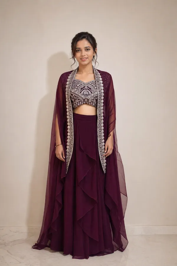 Purple_Embroidered_Flared_Ethnic_Set_for_Women