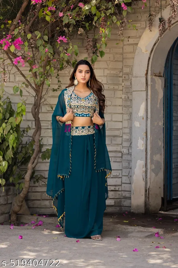 Olive_Embroidered_Festive_Lehenga_Choli_for_Women