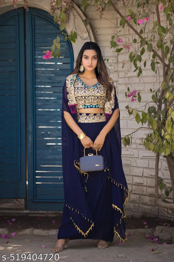 Navy_Embroidered_Lehenga_Set_for_Women