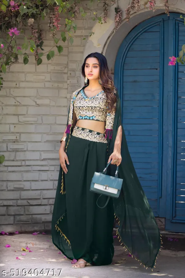 Green_Embroidered_Lehenga_Choli_for_Women