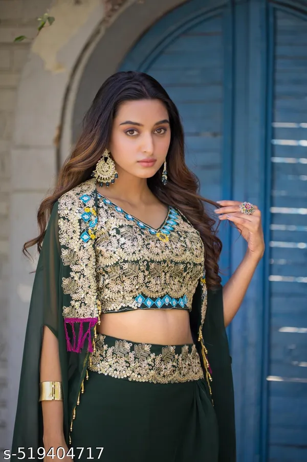 Green_Embroidered_Lehenga_Choli_for_Women