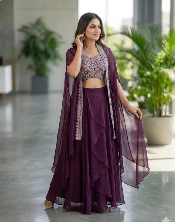 Purple_Embroidered_Flared_Ethnic_Set_for_Women