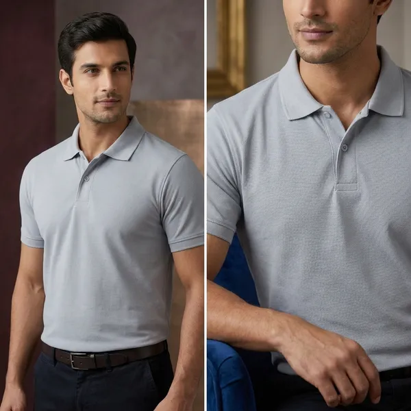 Steel_Blue_Polyester_Blend_Matty_Polo_Textured_T-Shirt_For_Men