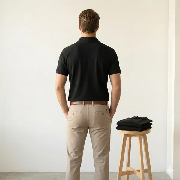 Black_Polyester_Blend_Matty_Polo_Textured_T-Shirt_For_Men