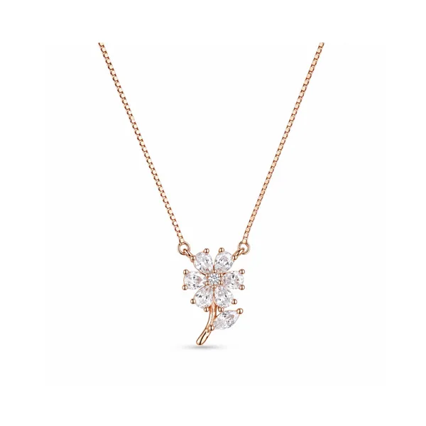 Rose_Gold_Crystal_925_Sterling_Silver_Floral_Pendant_Necklace_For_Women