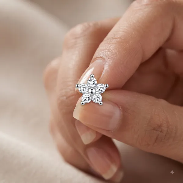Silver_Sterling_Silver_Crystal_Flower_Cluster_Stud_Earrings_For_Women