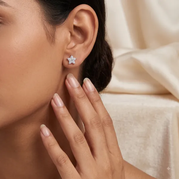 Silver_Sterling_Silver_Crystal_Flower_Cluster_Stud_Earrings_For_Women