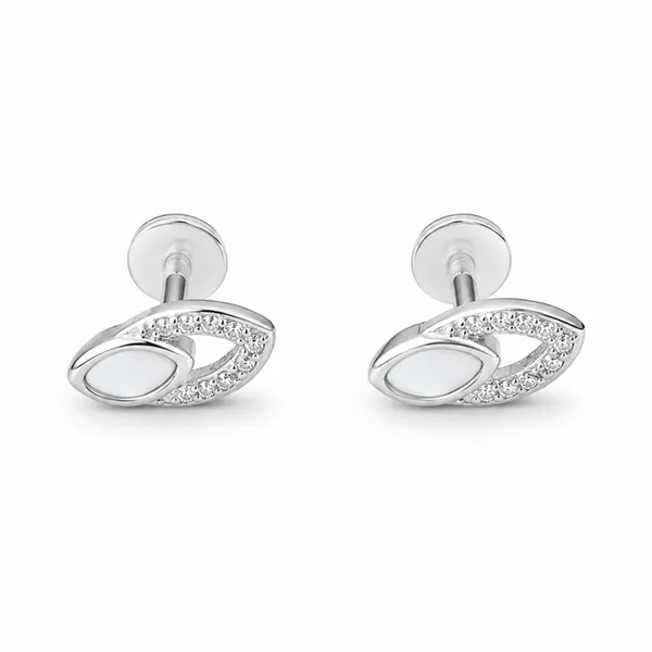 Silver_Sterling_Silver_Interlocking_Oval_Crystal_Stud_Earrings_For_Women