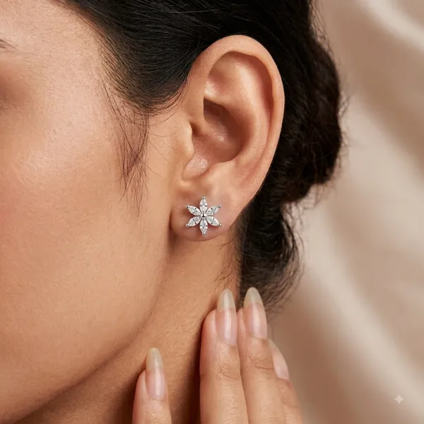 Silver_Sterling_Crystal_Floral_Faceted_Stone_Stud_Earrings_For_Women