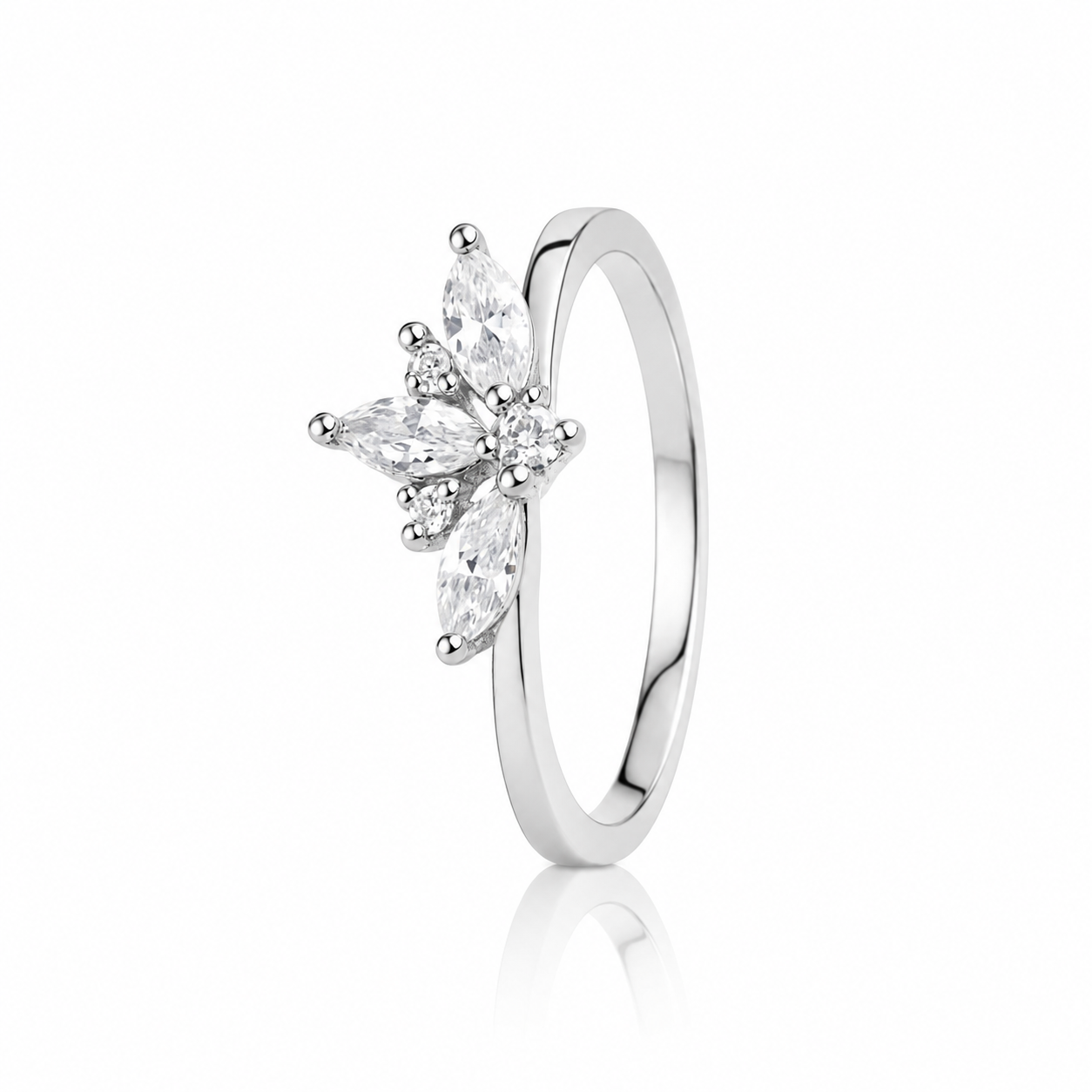 Silver_Sterling_Silver_Floral_Cluster_Stone_Ring_For_Women