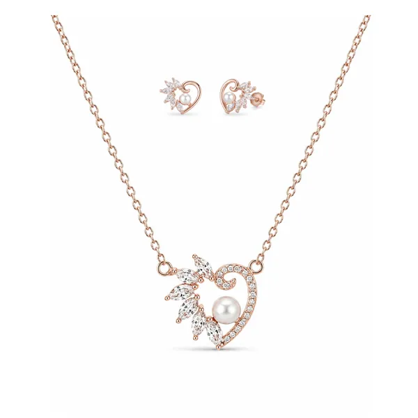 Rose_Gold_925_Sterling_Silver_Pearl_Heart_Pendant_Necklace_Set_For_Women