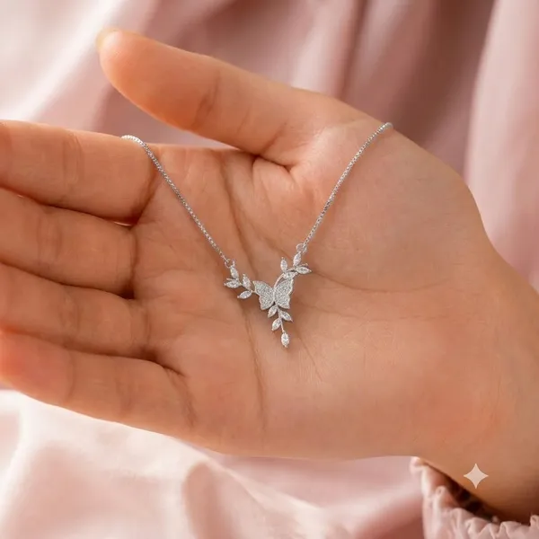 Silver_925_Sterling_Silver_Butterfly_Pendant_Necklace_For_Women
