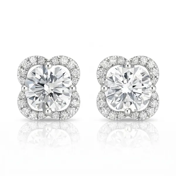 Silver_Sterling_Crystal_Floral_Clear_Stone_Stud_Earrings_For_Women