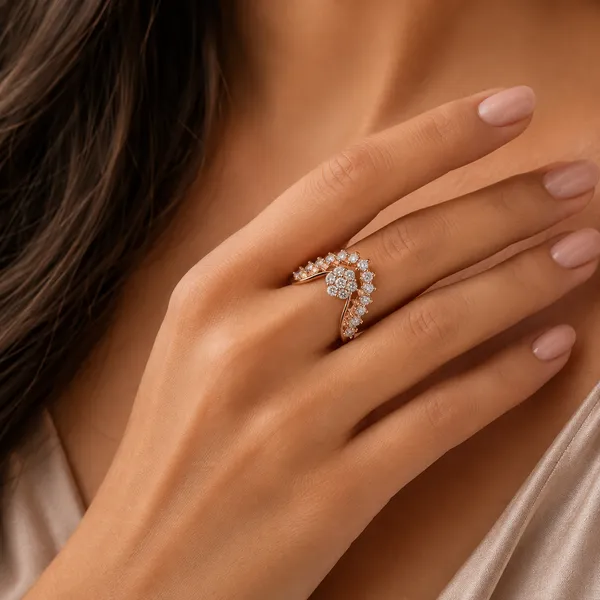 Rose_Gold_925_Sterling_Silver_Stone-Clustered_Vanki_Ring_For_Women