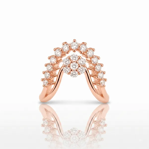 Rose_Gold_925_Sterling_Silver_Stone-Clustered_Vanki_Ring_For_Women