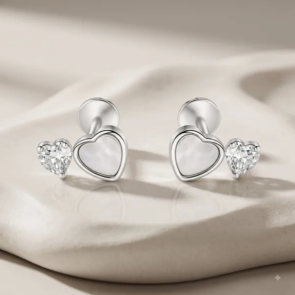 Silver_Sterling_Layered_Heart_Stud_Earrings_For_Women