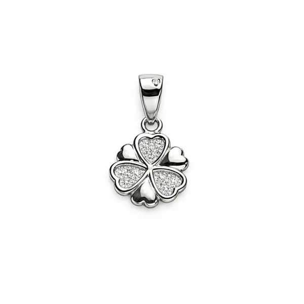 Silver_925_Sterling_Silver_Four-Leaf_Clover_Pendant_For_Women